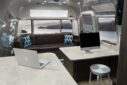 Airstream Office by the Lake Interior Photography