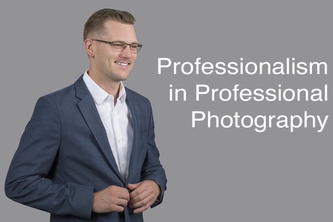 professionalism in professional photography