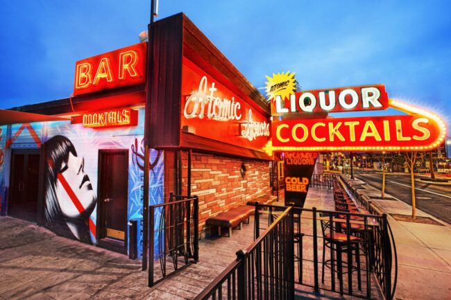 Atomic Liquors Cocktails Fremont East Las Vegas