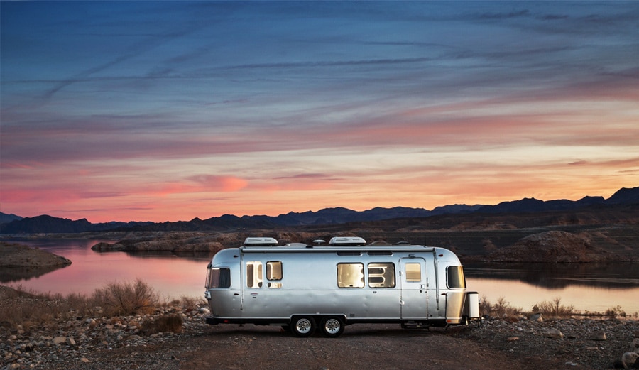 Ryan Reason Jennifer Burkart Square Shooting Professional Photography Las Vegas Airstream